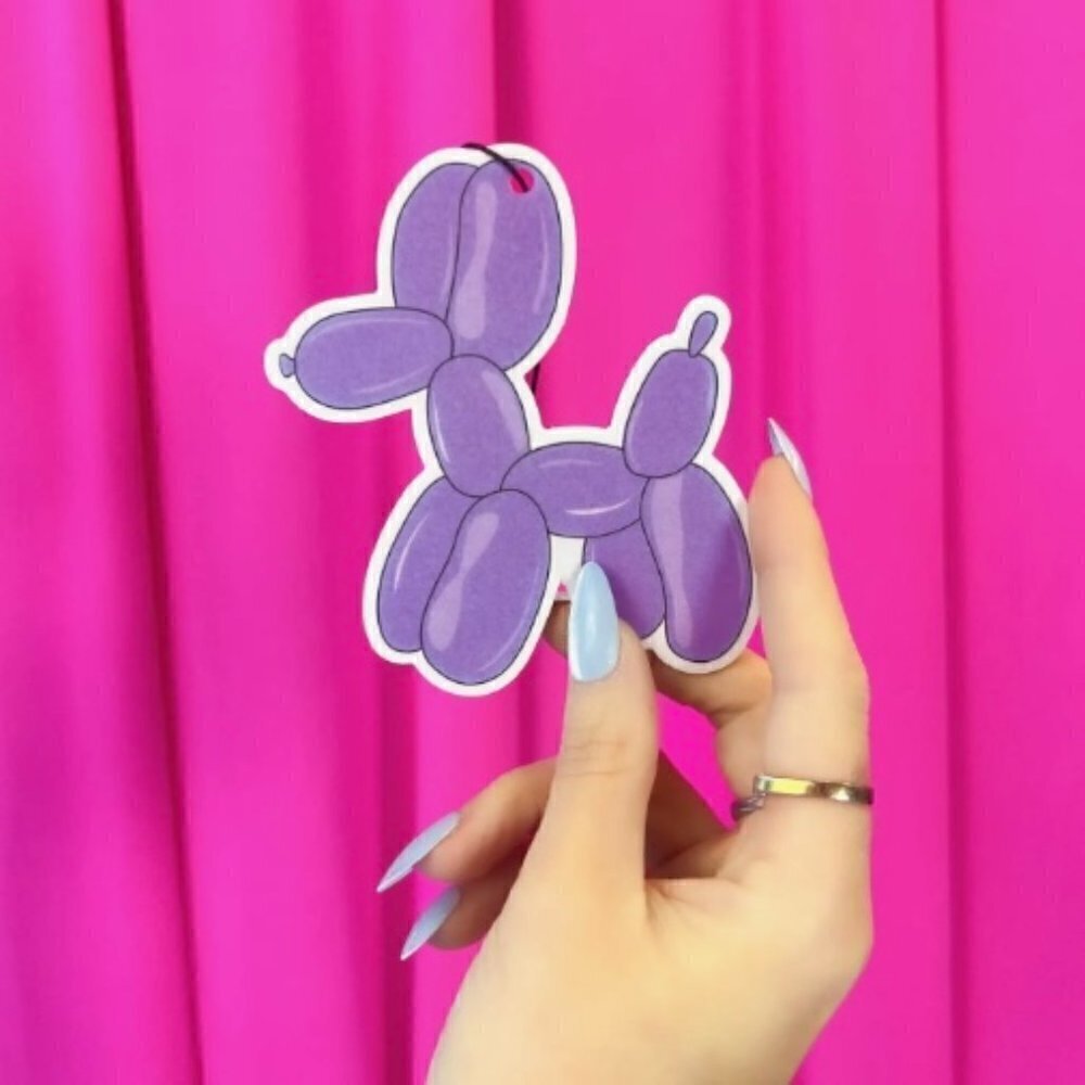 BALLOON DOG CAR AIR FRESHENER